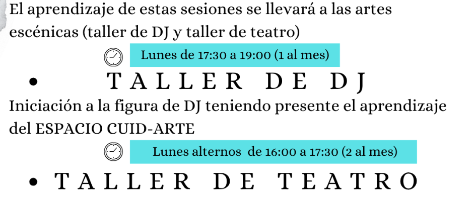 Taller para jóvenes